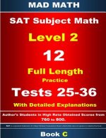 2018 SAT Subject Level 2 Book C Tests 25-36