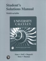 Student Solutions Manual for University Calculus