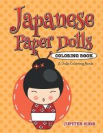Japanese Paper Dolls Coloring Book