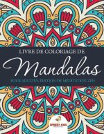 Livre de coloriage de mandalas pour adultes