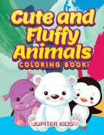 Cute and Fluffy Animals Coloring Book