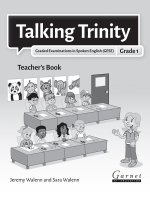 TALKING TRINITY GESE GRADE 1 TEACHERS