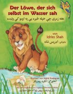 Loewe, der sich selbst im Wasser sah