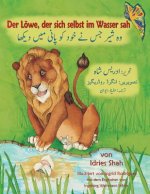 Loewe, der sich selbst im Wasser sah