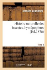 Histoire Naturelle Des Insectes, Hymenopteres. Tome 1
