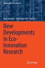 New Developments in Eco-Innovation Research