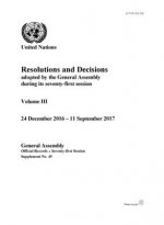 Resolutions and decisions adopted by the General Assembly during its seventy-first session