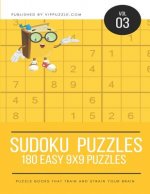 Sudoku Puzzles - 180 Easy 9x9 Puzzles