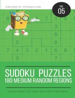 Sudoku Puzzles - 180 Medium Random Regions