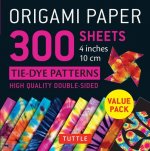 Origami Paper 300 sheets Tie-Dye Patterns 4