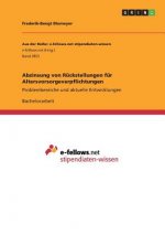 Abzinsung von Rückstellungen für Altersvorsorgeverpflichtungen