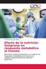 Efecto de la nutrición temprana en respuesta metabólica al trauma