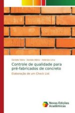 Controle de qualidade para pre-fabricados de concreto