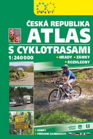 Česká republika Atlas s cyklotrasami