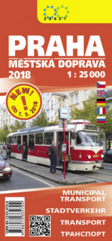 Praha městská doprava 1:25T 2018