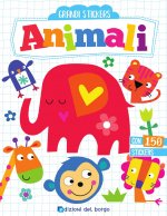 Animali. Grandi stickers