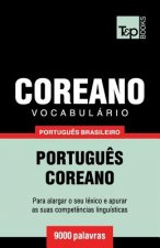 Vocabulario Portugues Brasileiro-Coreano - 9000 palavras