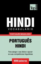 Vocabulario Portugues Brasileiro-Hindi - 9000 palavras