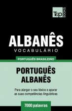 Vocabulario Portugues Brasileiro-Albanes - 7000 palavras
