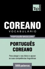 Vocabulario Portugues Brasileiro-Coreano - 5000 palavras
