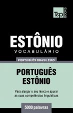 Vocabulario Portugues Brasileiro-Estonio - 5000 palavras