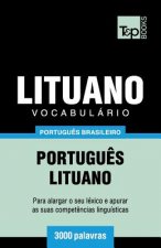 Vocabulario Portugues Brasileiro-Lituano - 3000 palavras