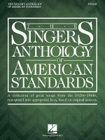 The Singer's Anthology of American Standards: Tenor Edition