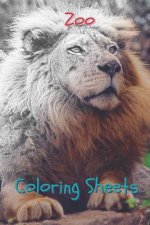Zoo Coloring Sheets: 30 Zoo Drawings, Coloring Sheets Adults Relaxation, Coloring Book for Kids, for Girls, Volume 5