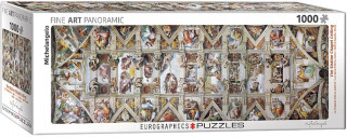 Decke der Sixtinischen Kapelle. 1000-Teile