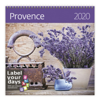 Provence - nástěnný kalendář 2020