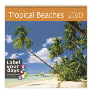 Tropical Beaches - nástěnný kalendář 2020