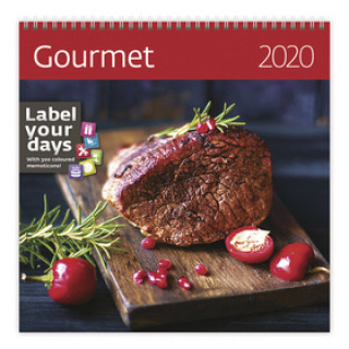 Gourmet - nástěnný kalendář 2020