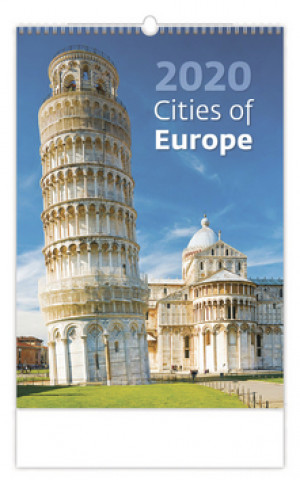 Cities of Europe - nástěnný kalendář 2020