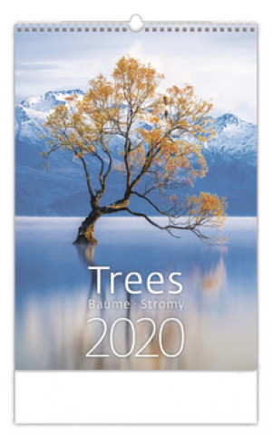 Trees/Baume/Stromy - nástěnný kalendář 2020