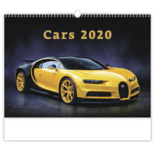 Cars - nástěnný kalendář 2020