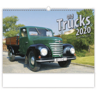 Old Trucks - nástěnný kalendář 2020