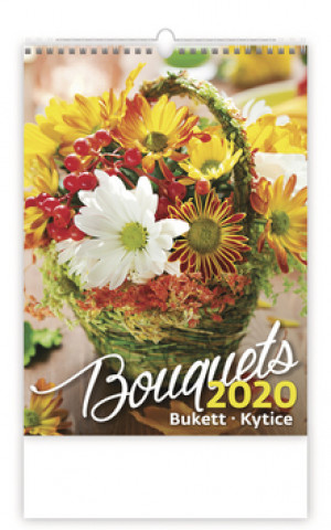 Bouguets/Bukett/Kytice - nástěnný kalendář 2020