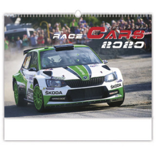 Race Cars - nástěnný kalendář 2020