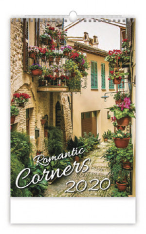 Romantic Corners - nástěnný kalendář 2020