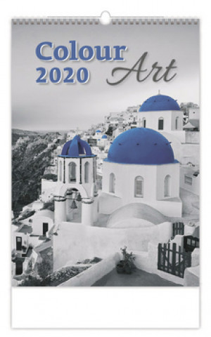 Colour Art - nástěnný kalendář 2020