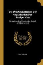 Die Drei Grundfragen Der Organisation Des Strafgerichts: Für Juristen Und Nichtjuristen Gestellt Und Beantwortet