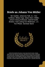 Briefe an Johann Von Müller: Bd. Goethe. Johannes Falk. A.L. Von Schlözer. Niklas Vogt. Adam Heinr. Müller. Johann Georg Schlosser. Gabriel Gottfr.