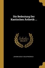 Die Bedeutung Der Kantischen Ästhetik ...