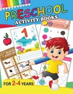Preschool Activity Books: Fun Big Workbook for Toddler Age 2-4