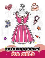 Coloring Books for Girls: My First Fashion to Color