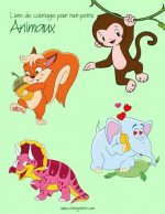 Livre de coloriage pour tout-petits Animaux 1, 2, 3 & 4