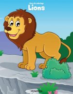 Livre de coloriage Lions 1