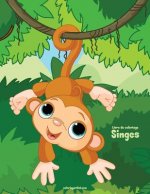 Livre de coloriage Singes 1, 2 & 3