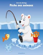 Livre de coloriage Peche aux animaux 1