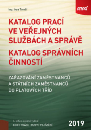 Katalog prací ve veřejných službách a správě 2019